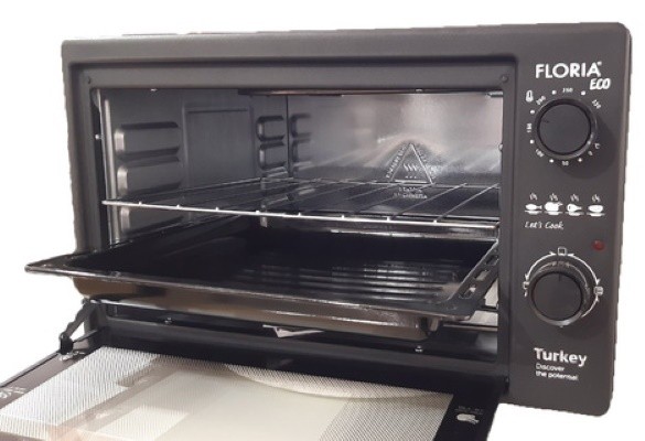 Настольная духовка Floria ZLN-2898 Eco Black