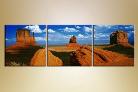 Pictură Gallerix Triptych Canyon (1409553)