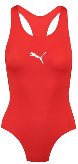 Купальник Puma Swim Women Racerback Swimsuit 1P Red M