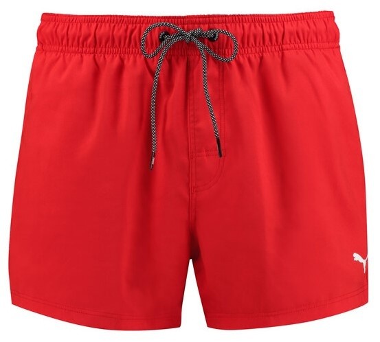 Slip de înot pentru bărbați Puma Swim Men Short Length Swim Shorts 1P Red S