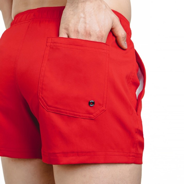 Slip de înot pentru bărbați Puma Swim Men Short Length Swim Shorts 1P Red S