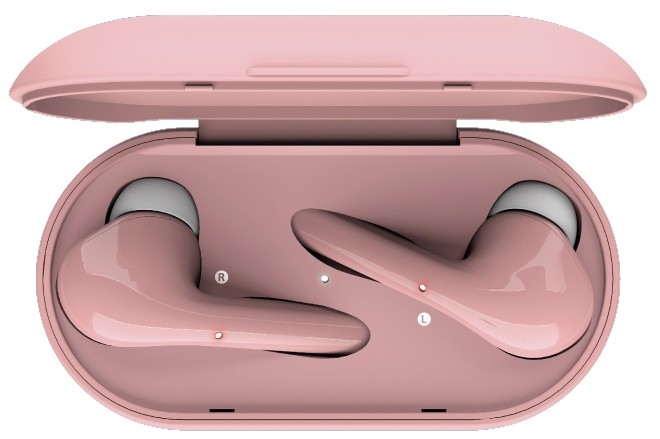 Căşti Trust Nika Touch Pink (23704)