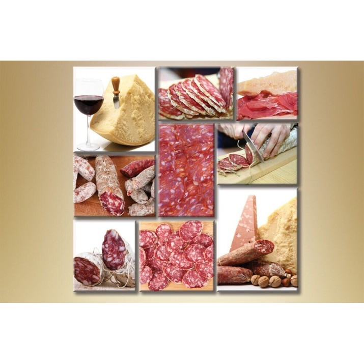 Pictură Gallerix Polyptych sausage (1547194)