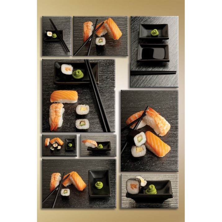 Картина Gallerix Polyptych Sushi (1547233)