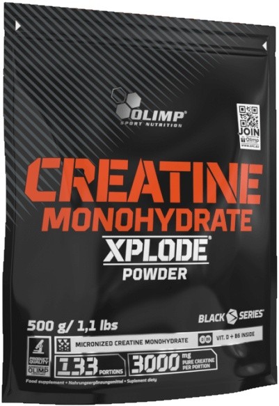 Креатин Olimp Creatine Monohydrate Xplode Powder Lemon 500g