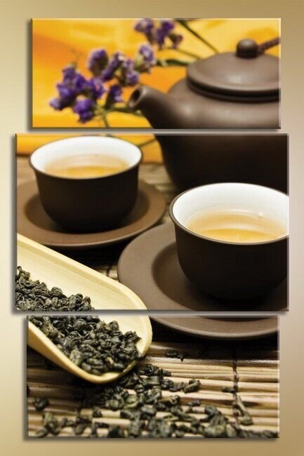 Pictură Magic Color Triptych Tea Ceremony (1547279)