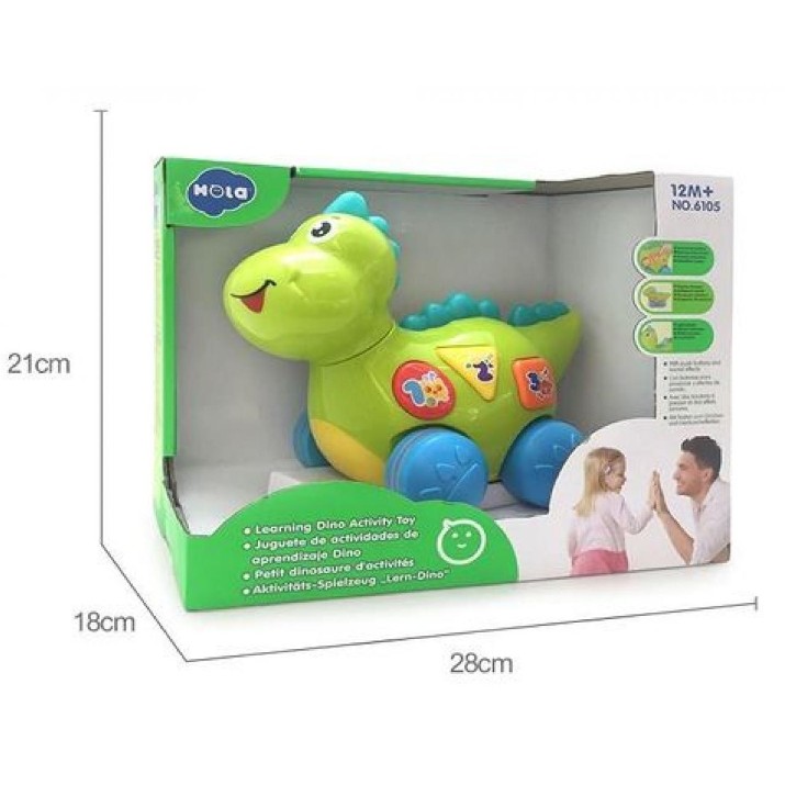 Интерактивная игрушка Hola Toys Dino (6105)  