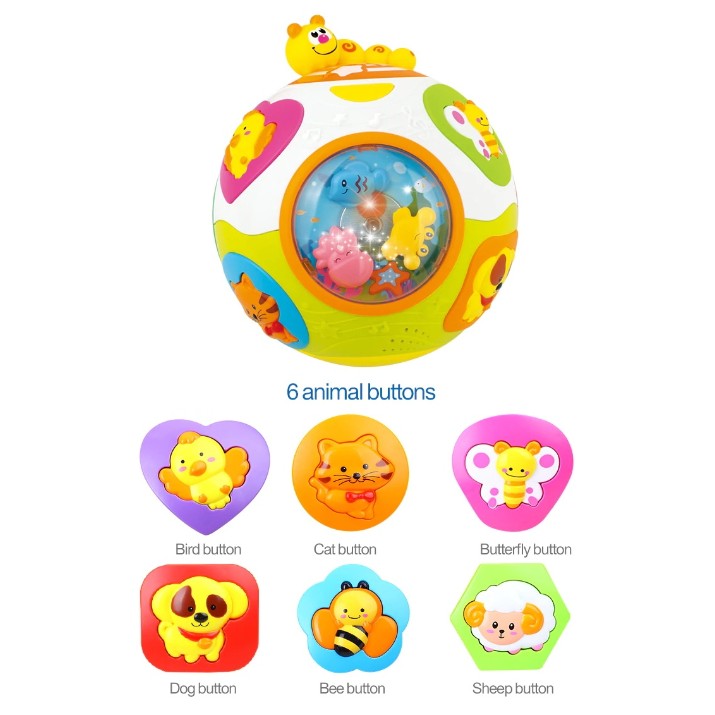 Jucărie muzicală Hola Toys Happy Ball (938) 