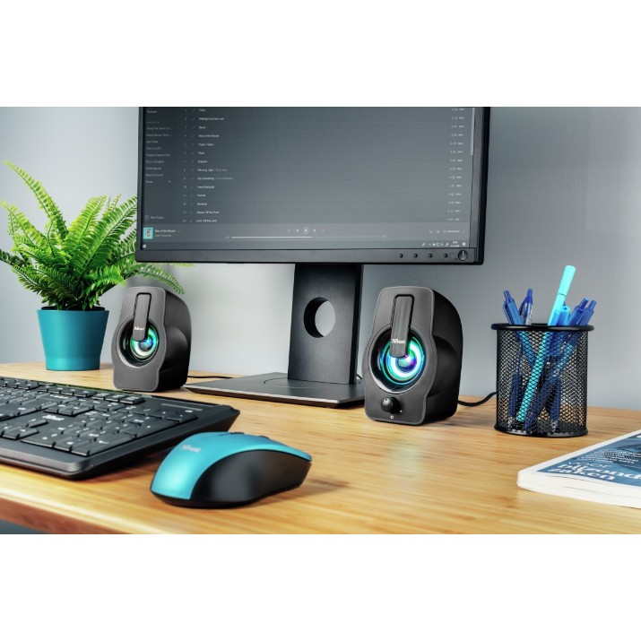 Компьютерные колонки Trust Gemi RGB (22948)