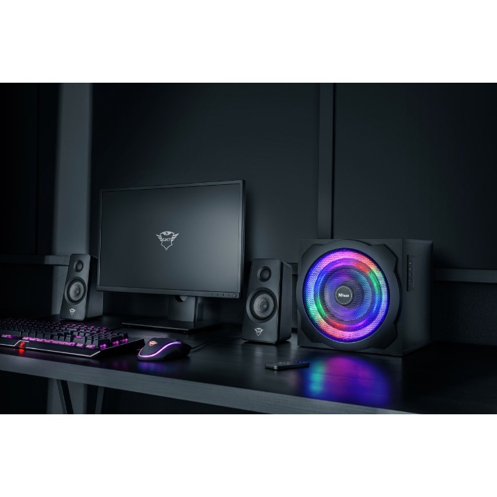 Boxe Trust GXT 629 Tytan RGB Illuminated 2.1 Black (22944)