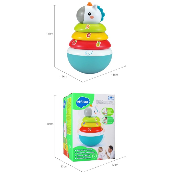 Piramida Hola Toys RolyPoly (3136)   