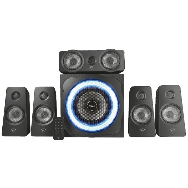 Компьютерные колонки Trust GXT 658 Tytan 5.1 Surround Black (21738)