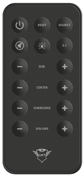 Компьютерные колонки Trust GXT 658 Tytan 5.1 Surround Black (21738)