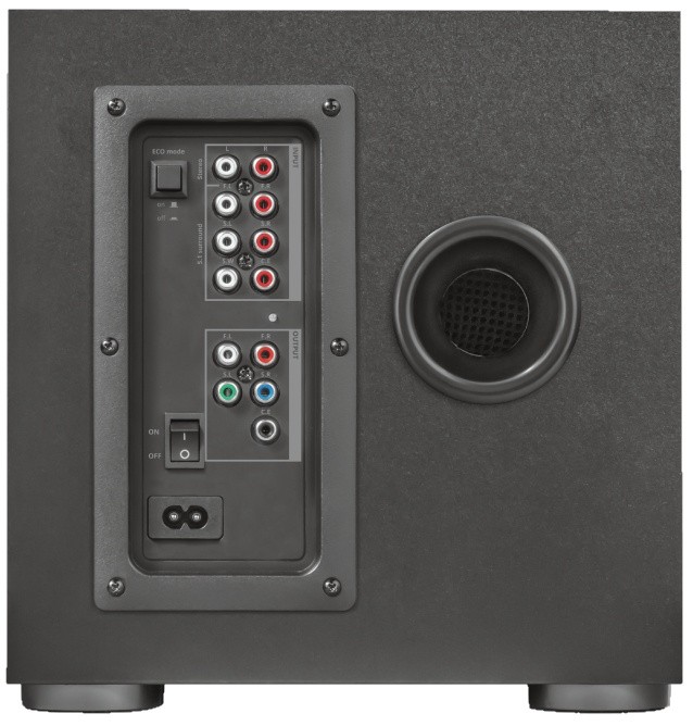 Компьютерные колонки Trust GXT 658 Tytan 5.1 Surround Black (21738)