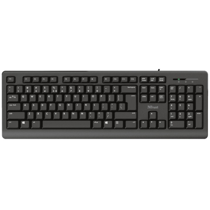 Клавиатура Trust Primo RU Black (24147)