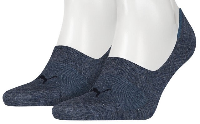 Мужские носки Puma Footie 2P Unisex Denim Blue 43-46