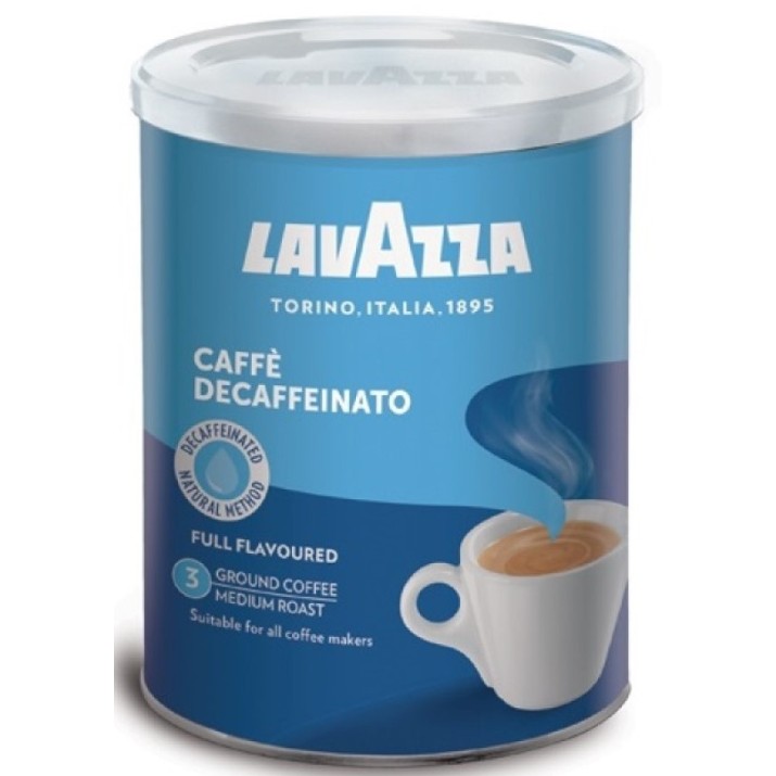 Кофе Lavazza Decaffeinato 250g.
