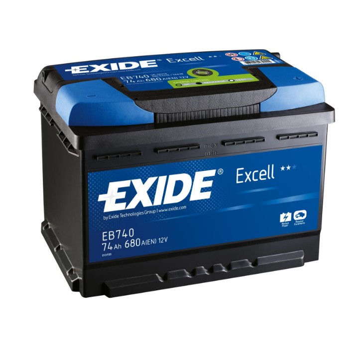 Acumulator auto Exide Excell EB740