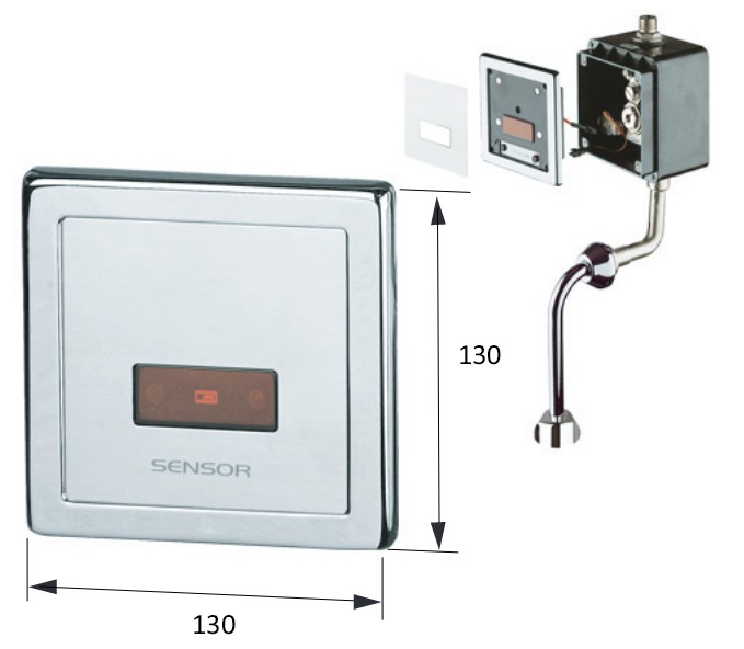 Robinet sensor pentru pisoar Remer Sensor SE30