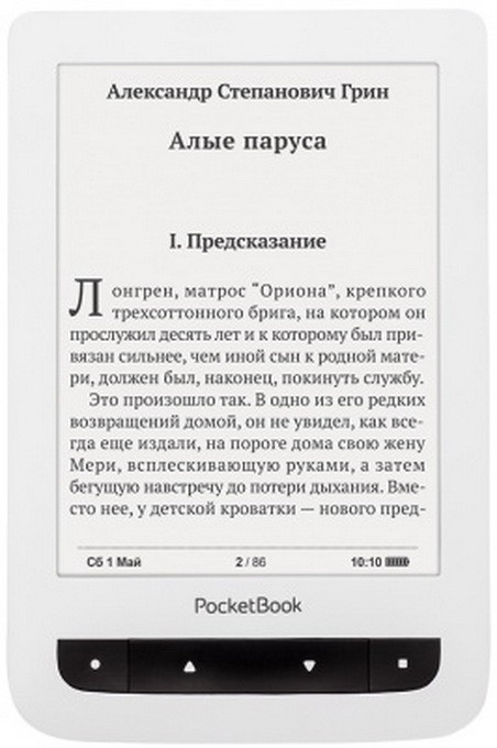 Электронная книга Pocketbook Basic Touch 624 White