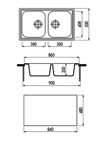 Кухонная мойка Plados Atlantic PL0862 UG55 Sahara