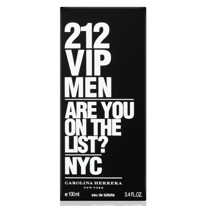 Парфюм для него Carolina Herrera 212 VIP Men EDT 100ml