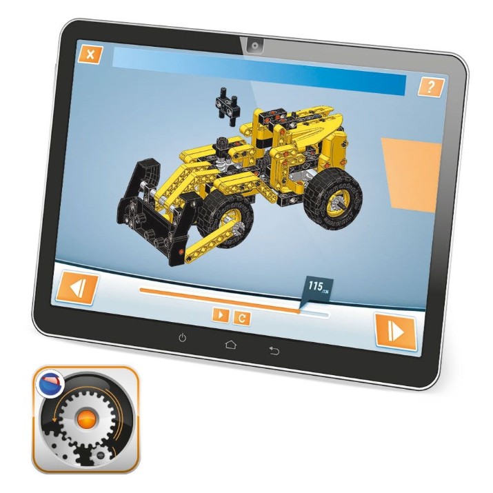 Конструктор Clementoni Mechanics Bulldozer (17374)