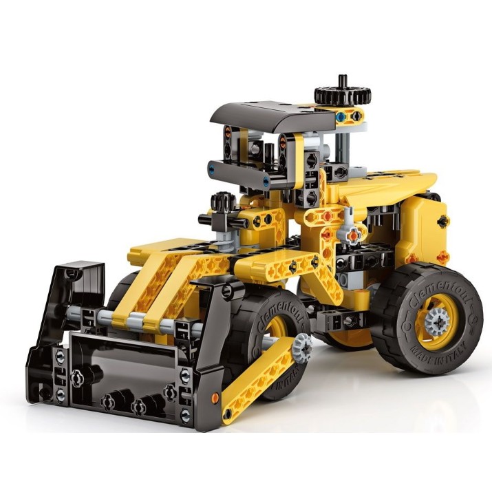 Set de construcție Clementoni Mechanics Bulldozer (17374)