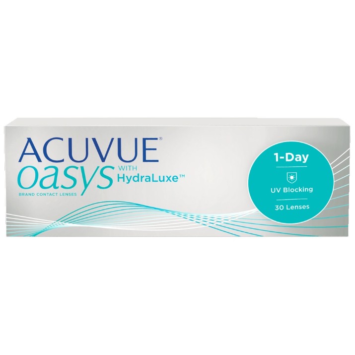Lentile de contact Acuvue Oasys 1-Day +Hydralux 6.50 N30