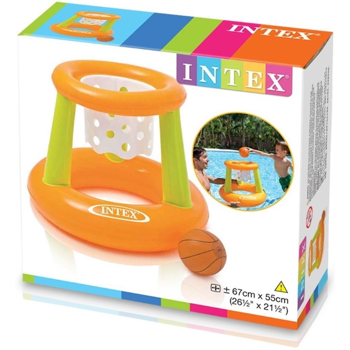Надувное водное баскетбольное кольцо Intex 58504 