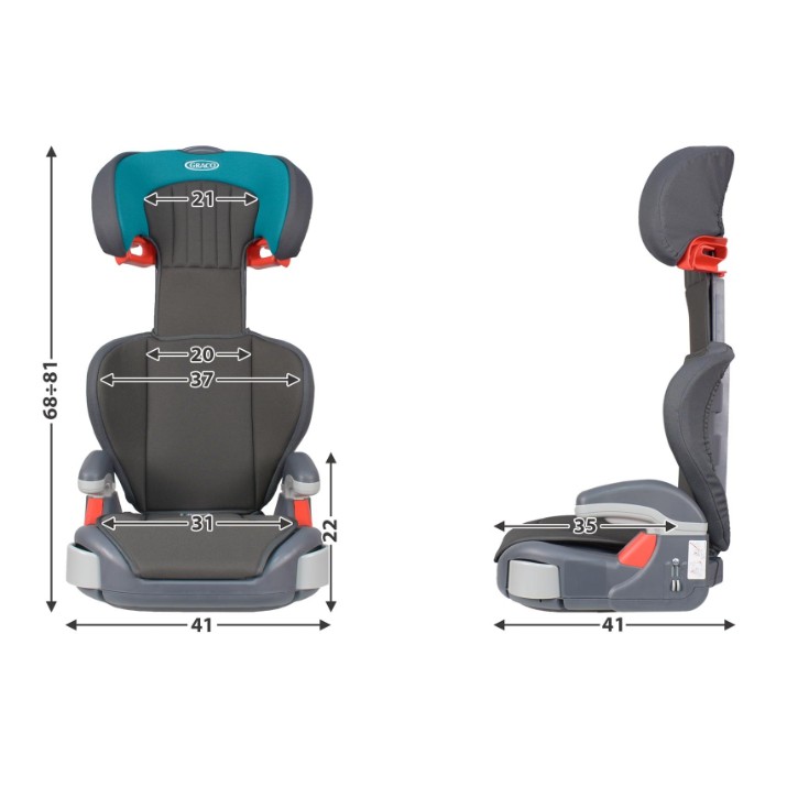 Scaun auto pentru copii Graco Junior Maxi Iron