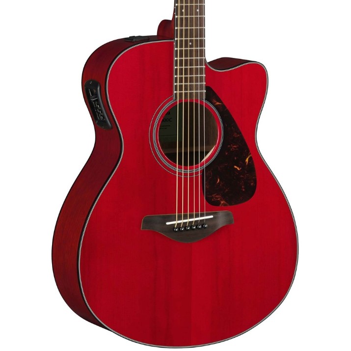 Акустическая гитара Yamaha FSX800C Ruby Red