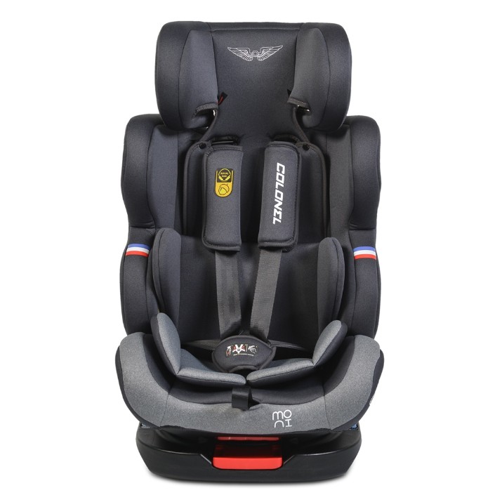Детское автокресло Moni Colonel Light Grey 