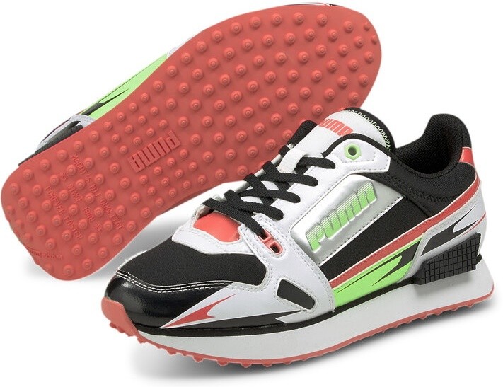 Кроссовки женские Puma Mile Rider Sunny Gataway Wn s Puma Black/Georgia Peach/Elektro Green 37