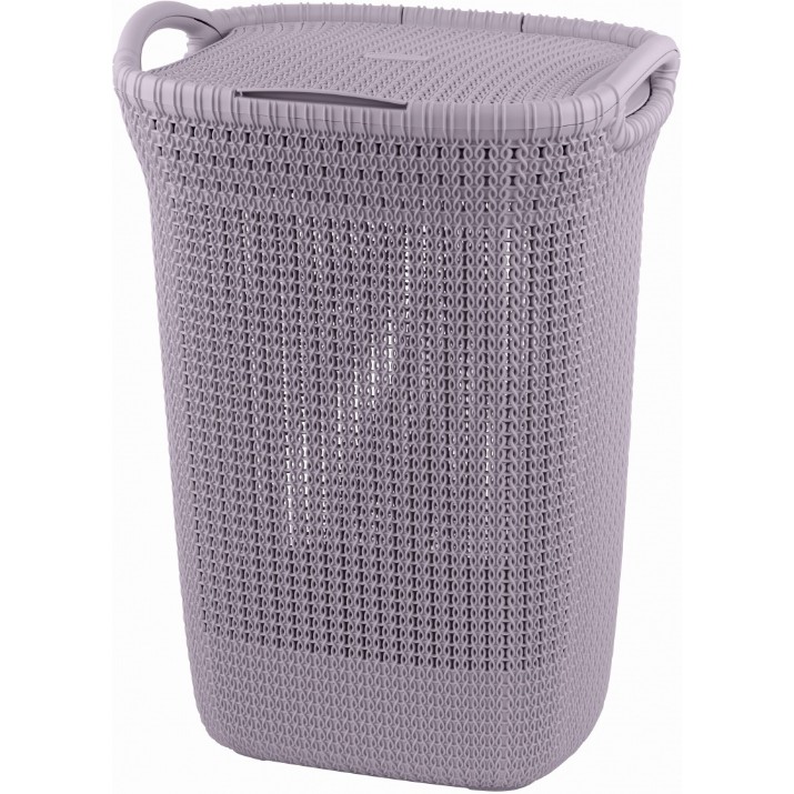 Корзина для белья Curver Knit 57L Violet (240371)