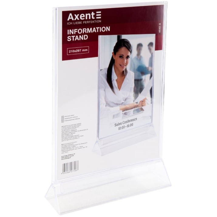 Suport pentru informare Axent A4 210x297mm 4542-A