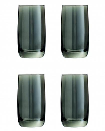 Набор стаканов Luminarc French Brasserie Shiny Graphit 330ml 4pcs (P9315)