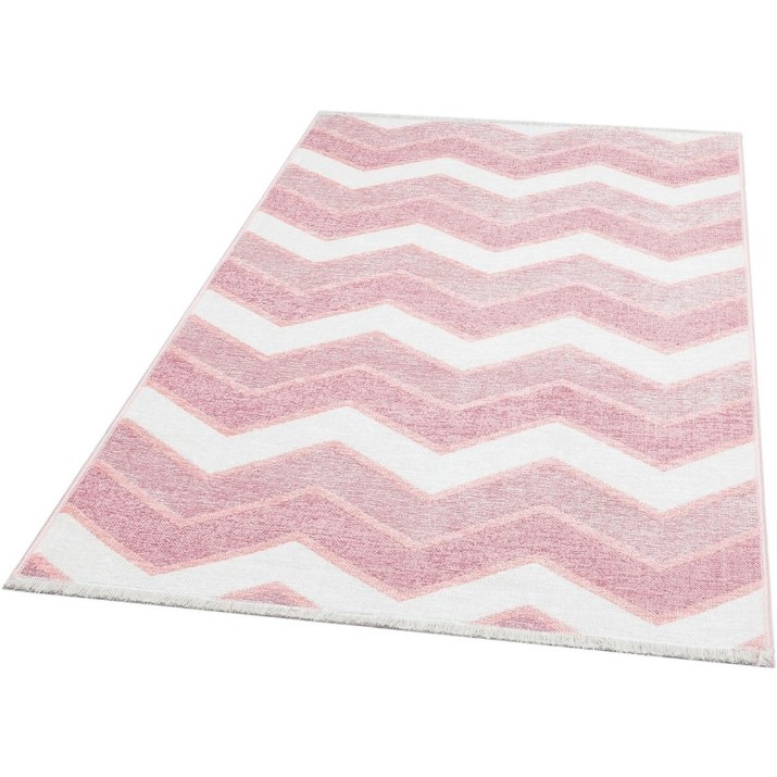 Covor Eko Hali Noa Kilim NK 05 Cream Pink 1.55x2.30m