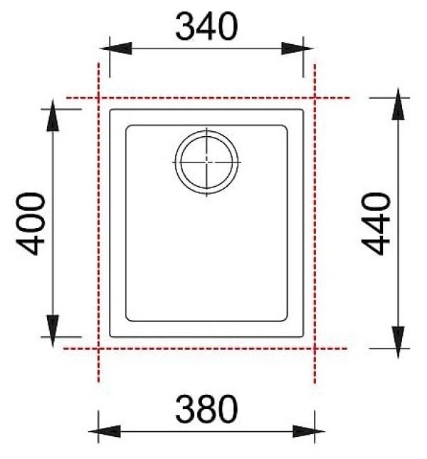 Кухонная мойка Plados One ON4110IT NS N6 Deep Black