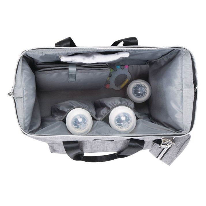 Geanta pentru mama Kikka Boo Maxi Light Grey (31108020039)
