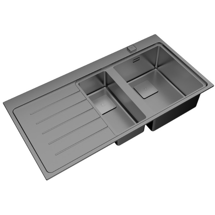 Chiuvetă de bucătărie Teka Zenit RS15 1 1/2B 1D L Inox