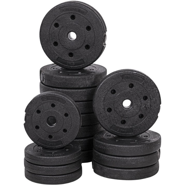 Набор дисков и грифов Insportline Cembar 40kg (22066)