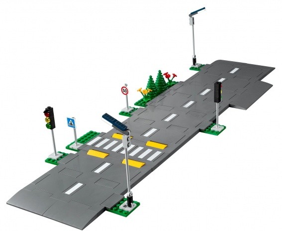 Set de construcție Lego City: Road Plates (60304)