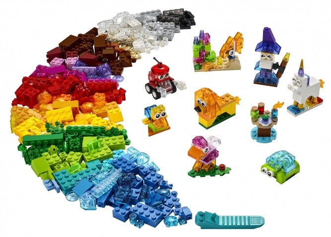 Конструктор Lego Classic: Creative Transparent Bricks (11013)