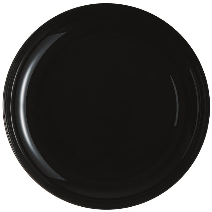 Set farfurii adânci Luminarc Friends Time Black 25cm (P6375) 6pcs