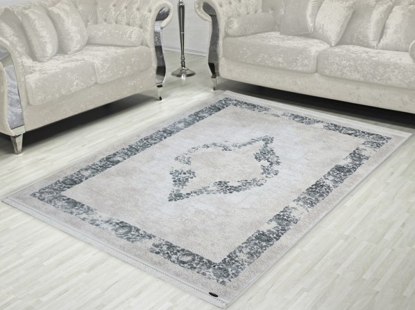 Covor Made in Turkey Aysil Grey (1716A_A1434) 1.60x2.30m