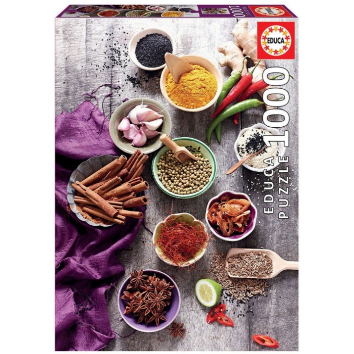 Puzzle Educa 1000 Assorted Spices (17974)
