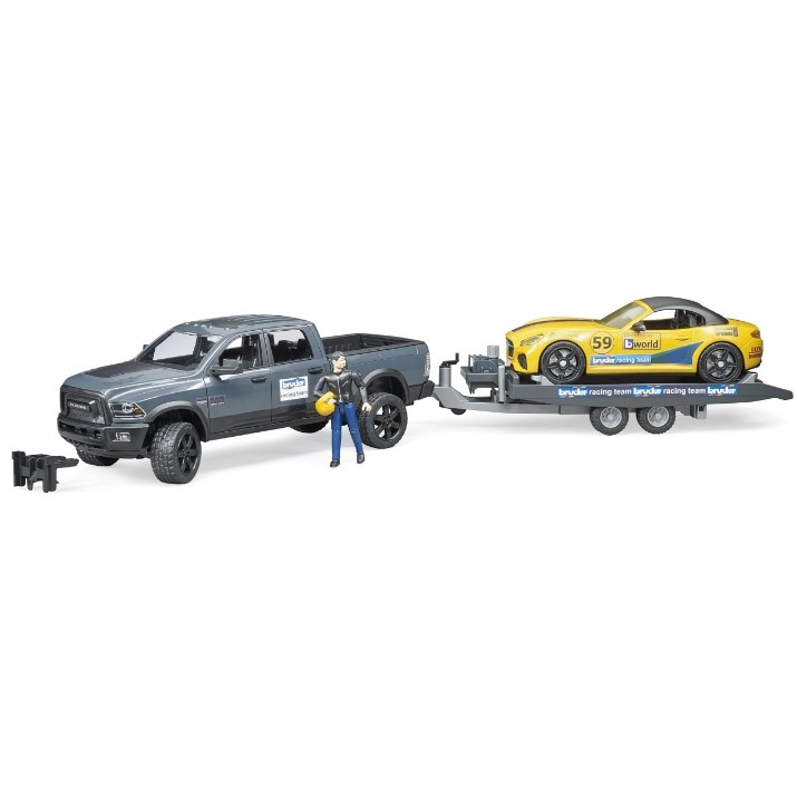 Набор машин Bruder Dodge RAM 2500 (02504)