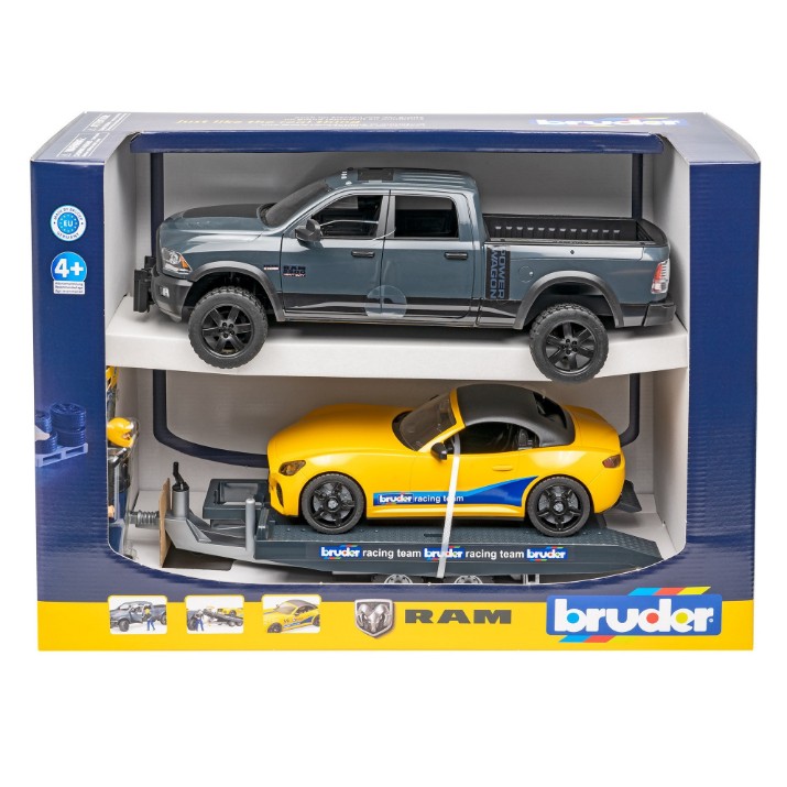 Набор машин Bruder Dodge RAM 2500 (02504)