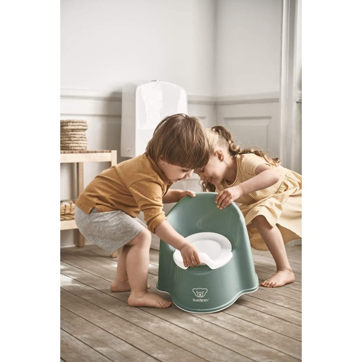 Oala-scaunel BabyBjorn Potty Chair Deep Green